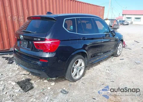 2014 BMW X3 xDrive28I from USA, damaged, VIN 5UXWX9C54E0D24627